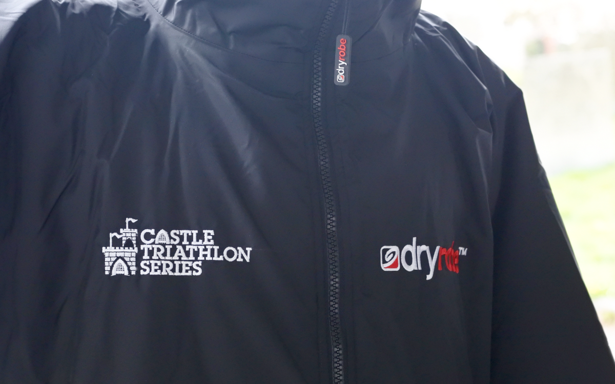 dryrobe and Castle Triathlon prepartation zones dryrobe Europe