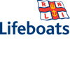 Lifeboats logo with a red, white, and blue design on a blue background