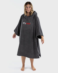 Slate Grey Towel Changing Robe