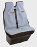 Grey Double Car Seat Cover