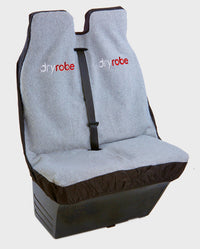 Grey Double Car Seat Cover