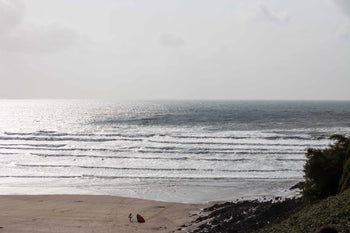 Surfing, Yoga and dryrobe at Saunton Sands