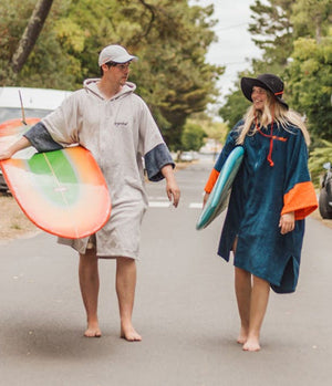 Handtuchmantel mit durchgehendem Reißverschluss