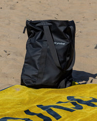 dryrobe Luxury Tote Bag on the beach 