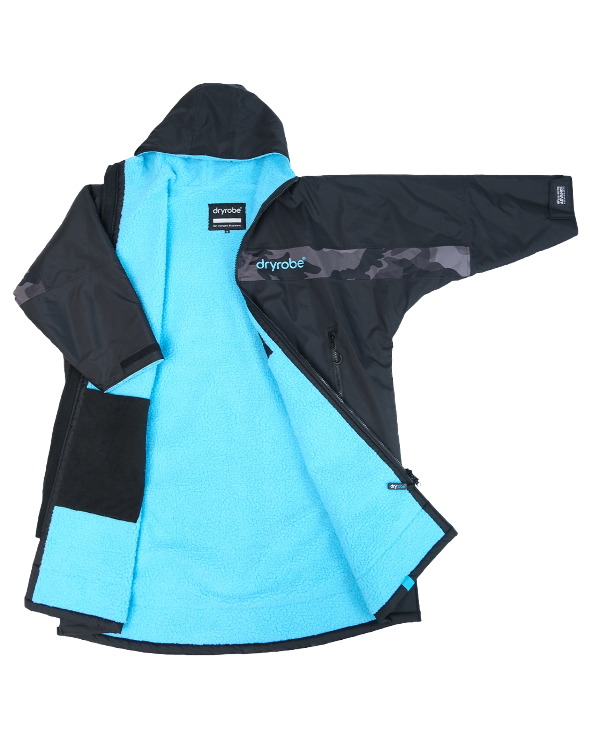 Resale - Black Advance Changing Robe XXL | Preloved – Dryrobe® Europe