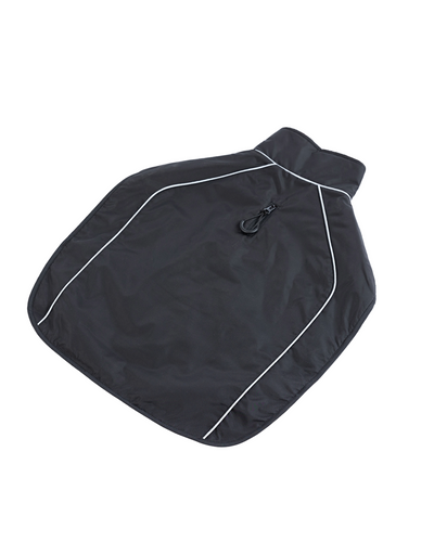 Resale - Black Red Dog Coat - Large