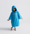 Blue Kids Organic Towel Changing Robe