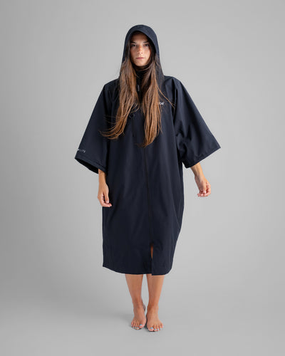 Female in studio wearing Tech-Lite Dryrobe®