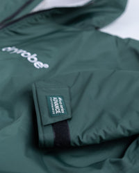 *MALE* Studio detail shot of AW25 Green Dryrobe® advance long sleeve 
