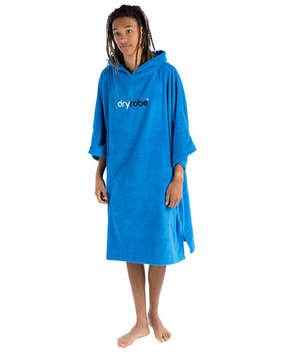 Resale - Cobalt Blue Organic Cotton Towel Robe - Large