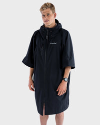 *MALE* wearing dryrobe® Lite changing robe