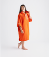 Handtuchmantel aus Bio-Baumwolle Orange