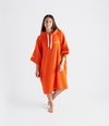 Handtuchmantel aus Bio-Baumwolle Orange