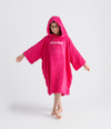 Hot Pink Kids Organic Towel Changing Robe