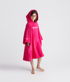 Hot Pink Kids Organic Towel Changing Robe