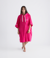 Handtuchmantel aus Bio-Baumwolle Hot Pink