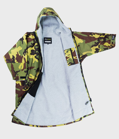 Resale - REWORK Camo Grey Advance Changing Robe - Small