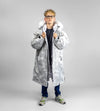 Alpine White Camo Kids Advance Changing Robe