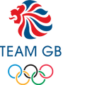 Team GB logo with a lion, Union Jack, and Olympic rings.