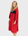 REWORK - Red Black Organic Towel Changing Robe
