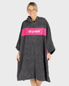 REWORK - Slate Grey Pink Organic Towel Changing Robe