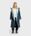 Deep Sea Blue Waterproof Parka