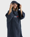 Navy Blue Towel Changing Robe