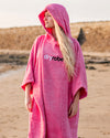 Resale - Pink Organic Cotton Towel Robe - Large