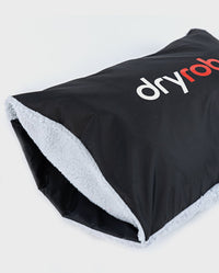 Stuffed Black Grey dryrobe® Cushion Cover 