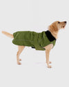Manteau pour chien vert forêt/noir