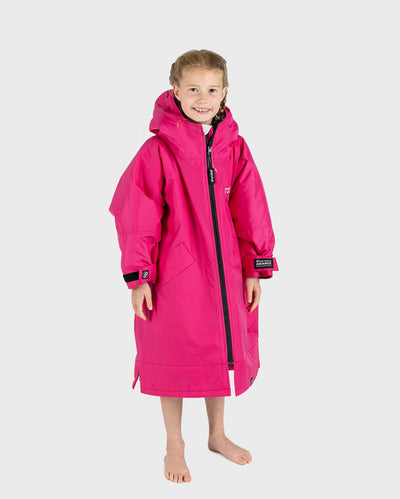 Poncho de change Advance pour enfants rose/gris clair