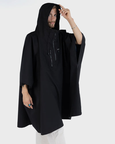 Poncho Imperméable Adulte RAINES Par TOTES – Gris Taille Unique – Neuf Avec étiquettes
