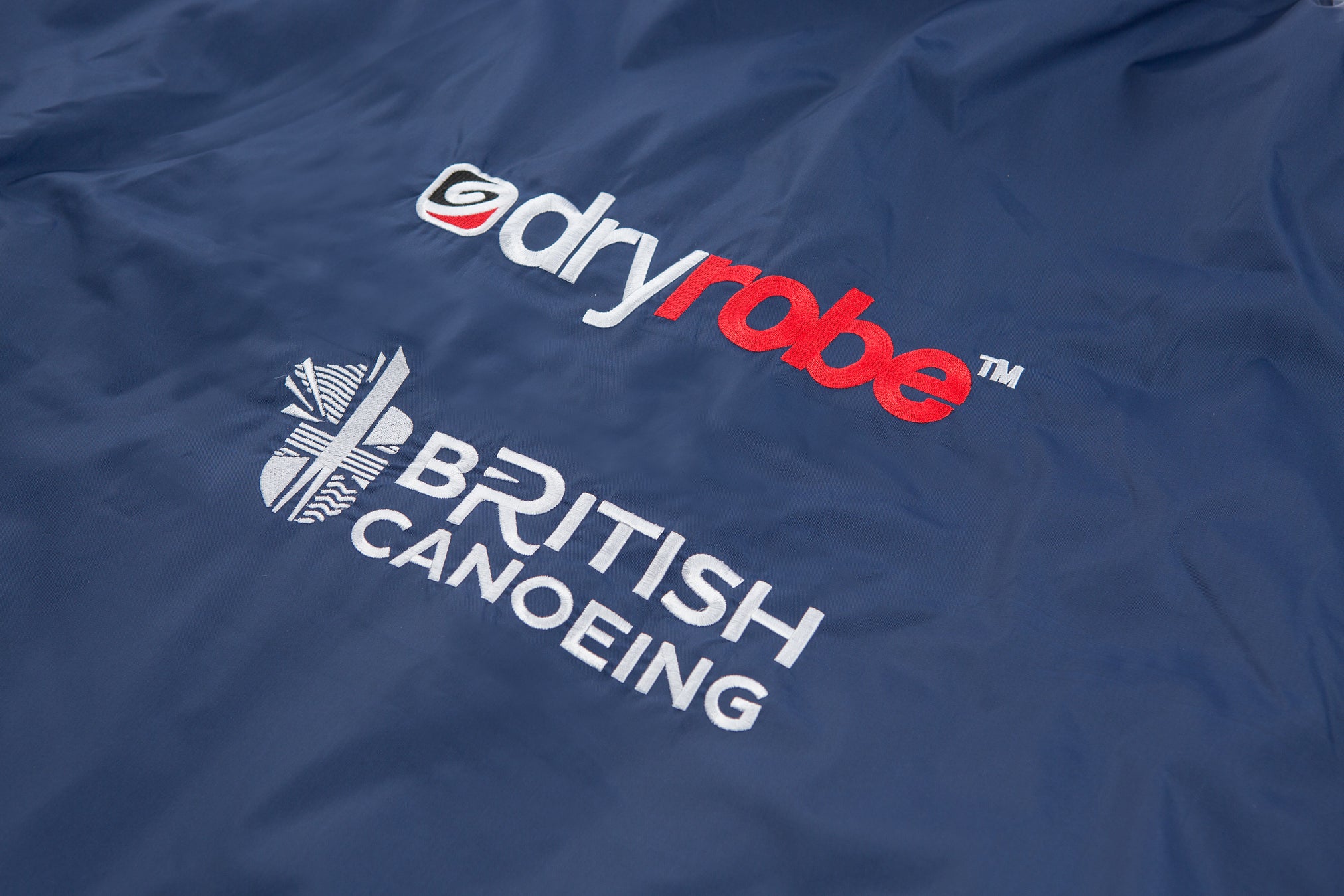 1|M,L, dryrobe Advance Short Sleeve British Canoeing Back Logos
