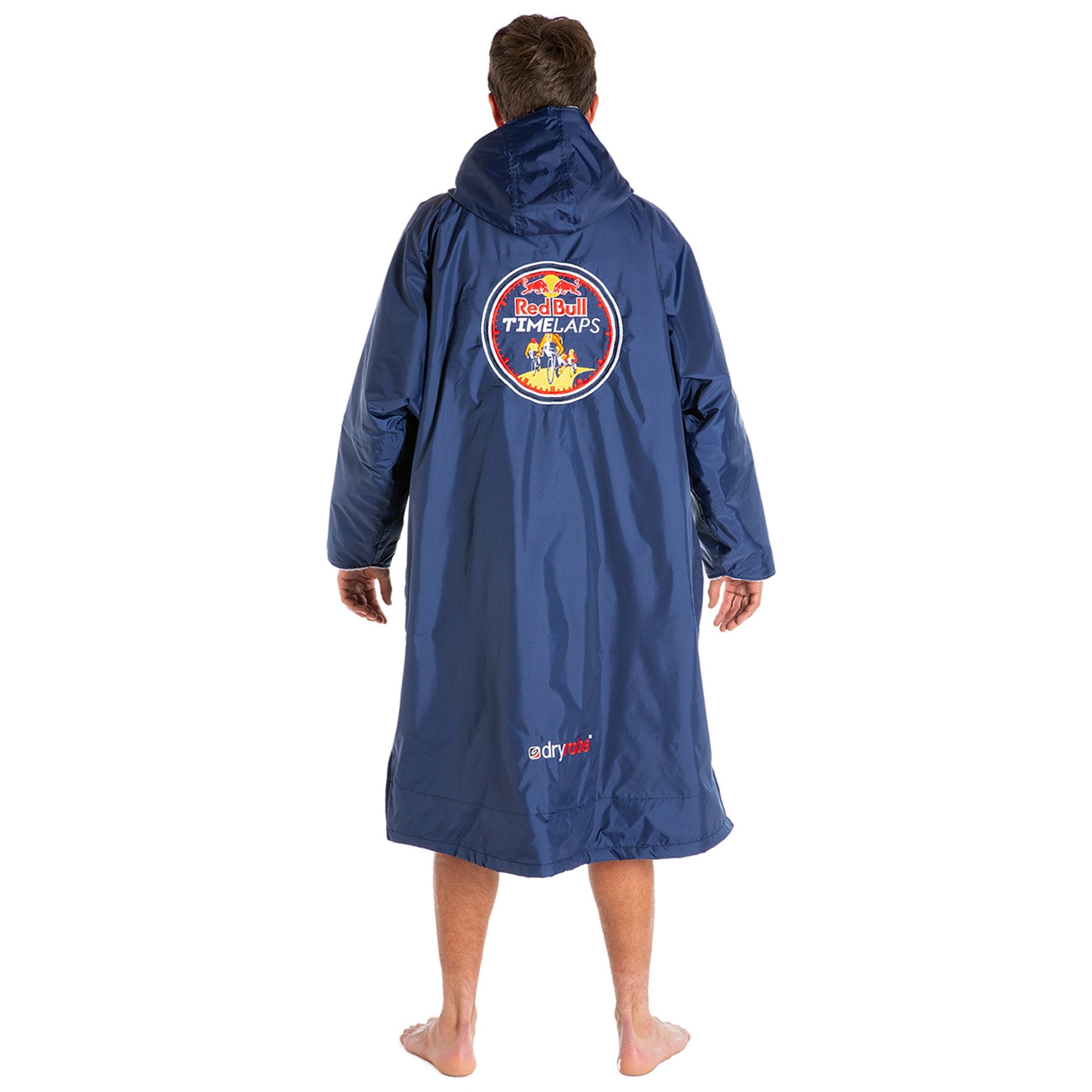 1|M,L, dryrobe Advance long sleeve Large Red Bull Time Laps dryrobe Back