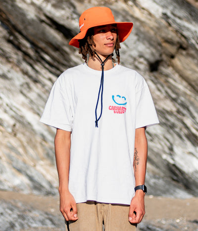 Orange dryrobe® Quick Dry Brimmed Hat